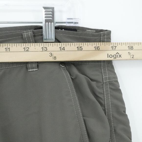 Kuhl Cargo Shorts Mens 32 Gray Quick Dry Hiking Outdoor Stretch Utility Pockets - Picture 8 of 15